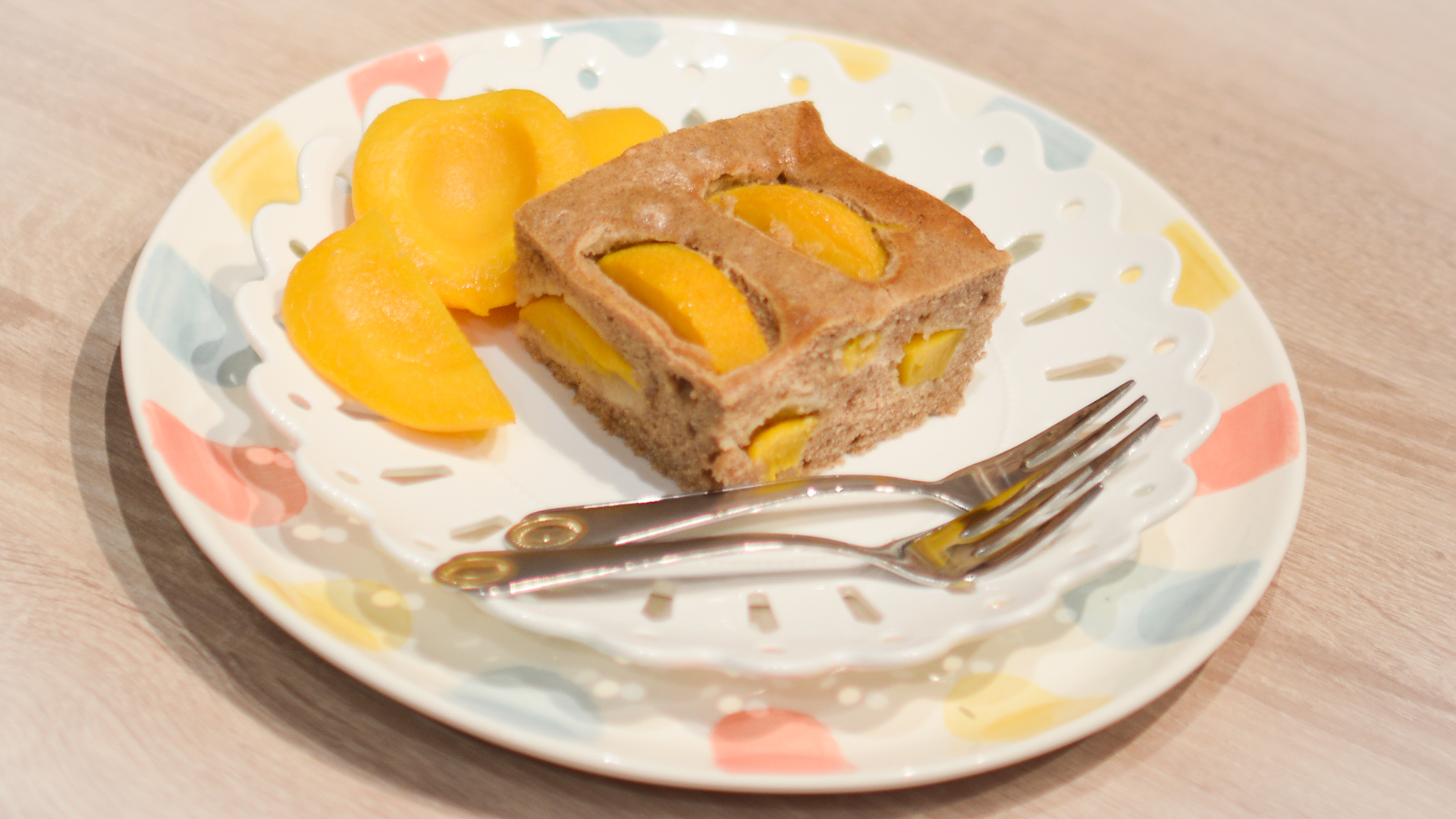 Персиковый пирог: простой пошаговый рецепт